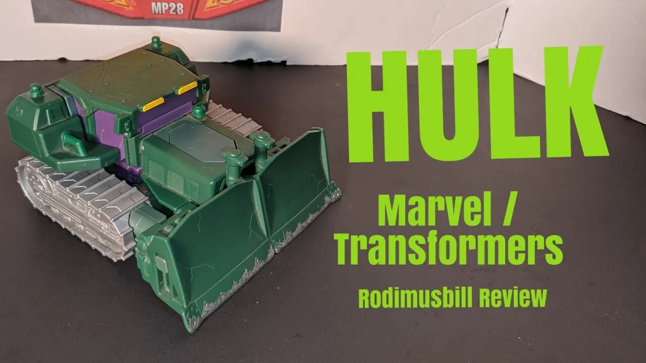 Transformers / Marvel INCREDIBLE HULK Bulldozer Review (2010)