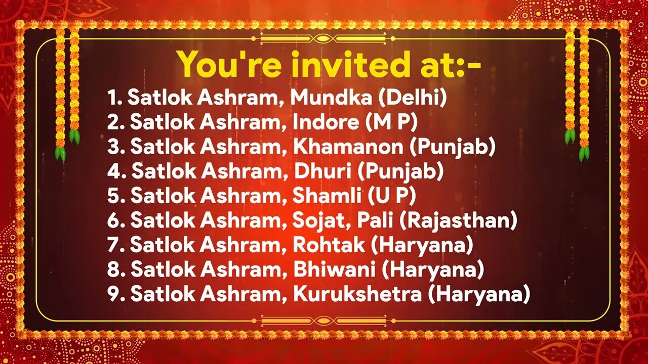 8 Sep 2022 - 72nd incarnation day of Rampal Ji Maharaj. Live telecast of special program 6 to 8 Sep