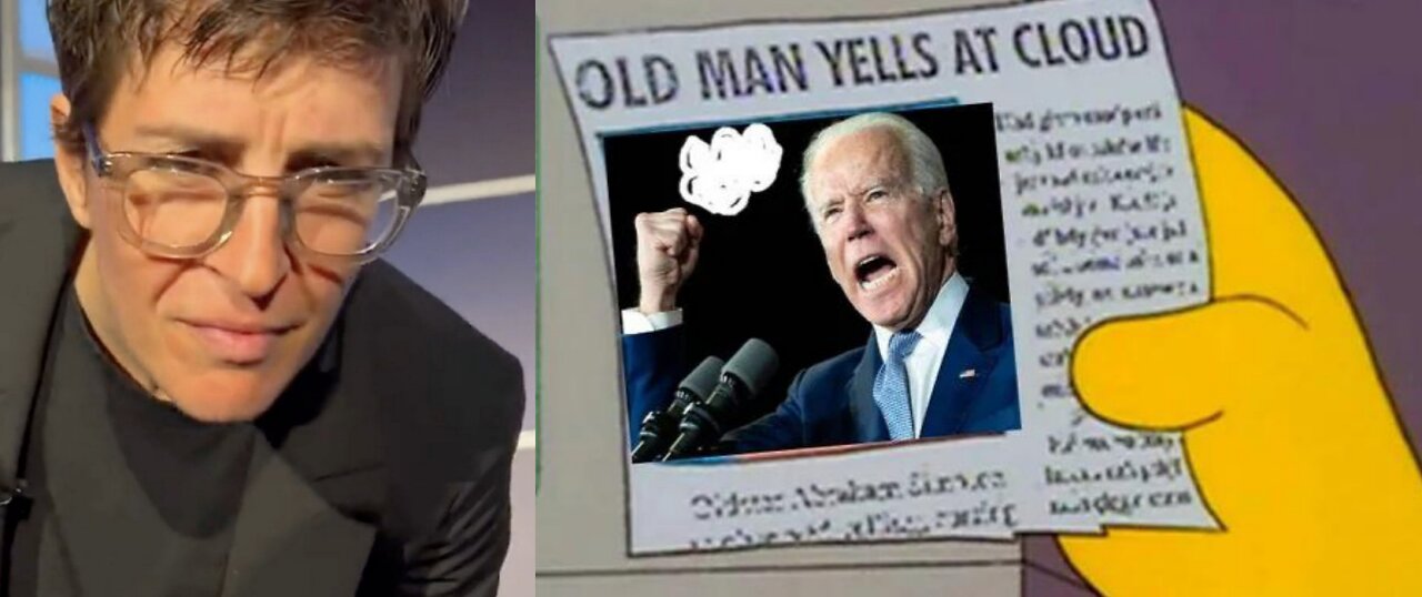 Rachel Maddow & MSNBC Have Meltdown Biden’s Mental Fitness Called Into Question