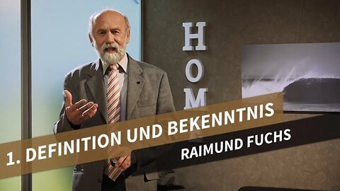 01. Definition und Bekenntnis # Raimund Fuchs # Familienmanagement