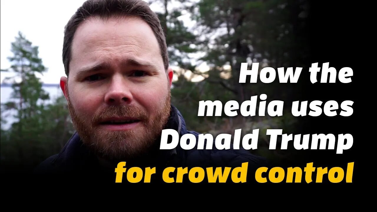 How the media uses Donald Trump for crowd control