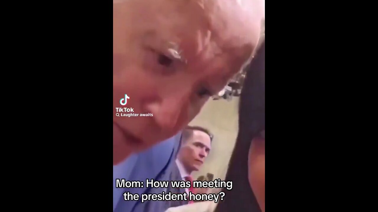 JOE BIDEN TELLS A KID THEY'RE SEXY