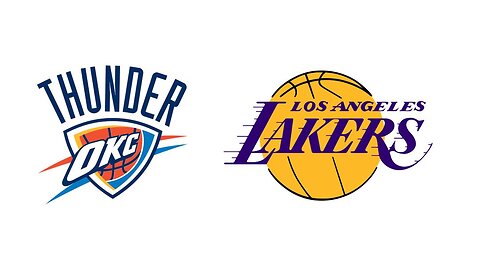 Thunders @ Lakers. NBA 2K25. Visual Concepts. 2K Sports.