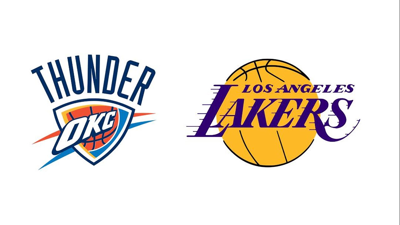 Thunders @ Lakers. NBA 2K25. Visual Concepts. 2K Sports.