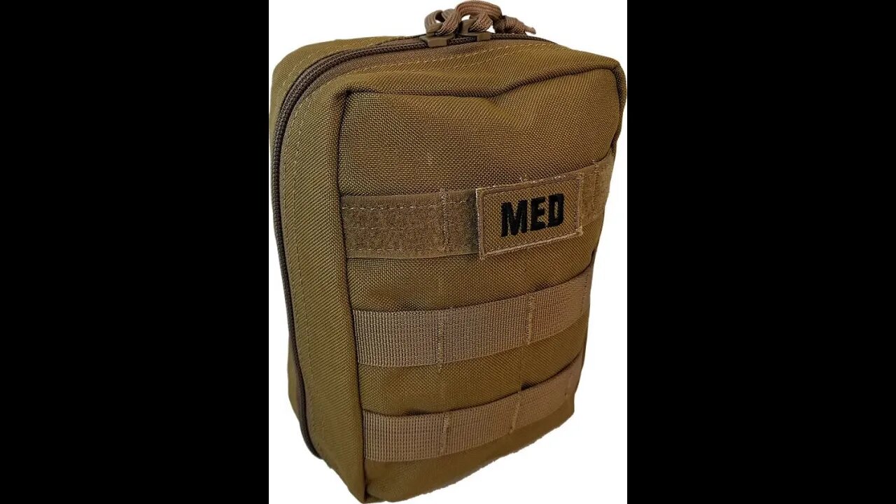 Tactical trauma kit #1 tan