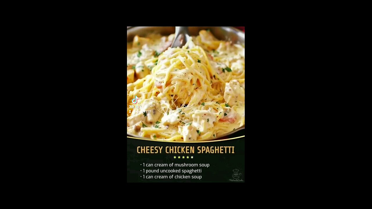 cheesey chicken spaghetti