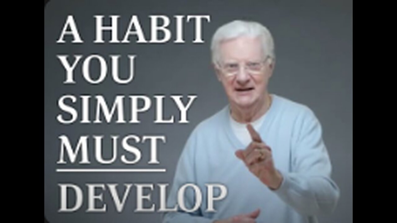 A Habit You Simply Must DEVELOP