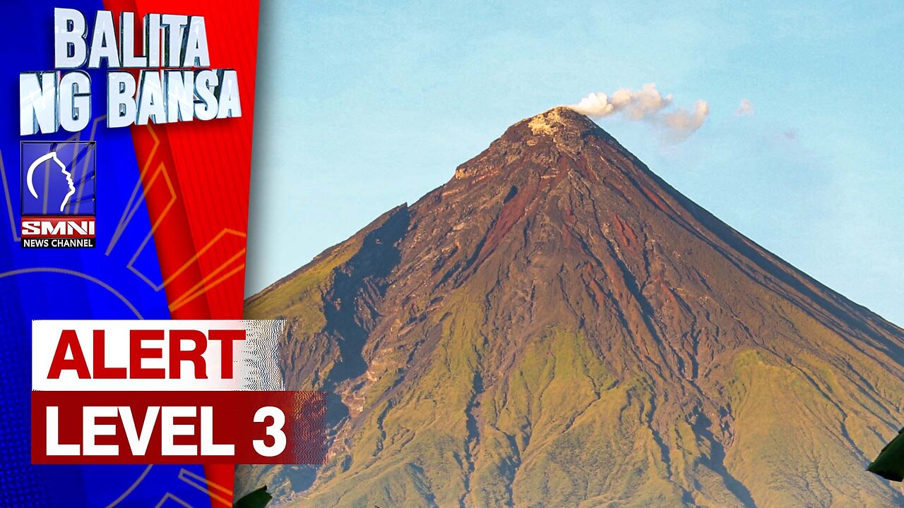 Bulkang Mayon, nakataas pa rin sa alert level 3