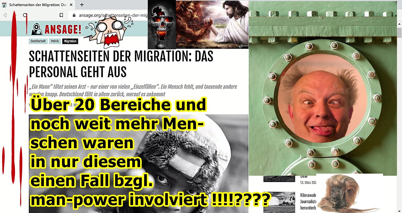 Traurige Nachrichten an das Deutsche Volk vom 13.03.2023 ...