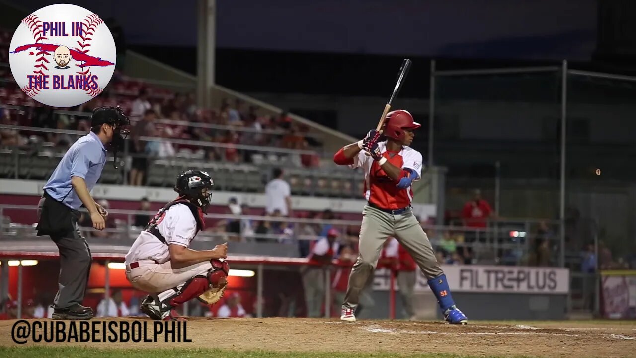 Yoelqui Céspedes At Bat Cuba