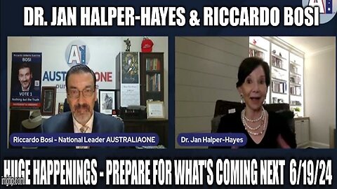 Dr. Jan Halper-Hayes: Huge Happenings - Prepare for What's Coming Next 6/19/24