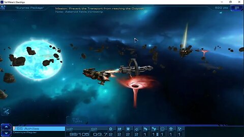 Sid Meier's Starships; large, moderate POTATO gameplay; part 4; cornered a bit, shore leave defense.