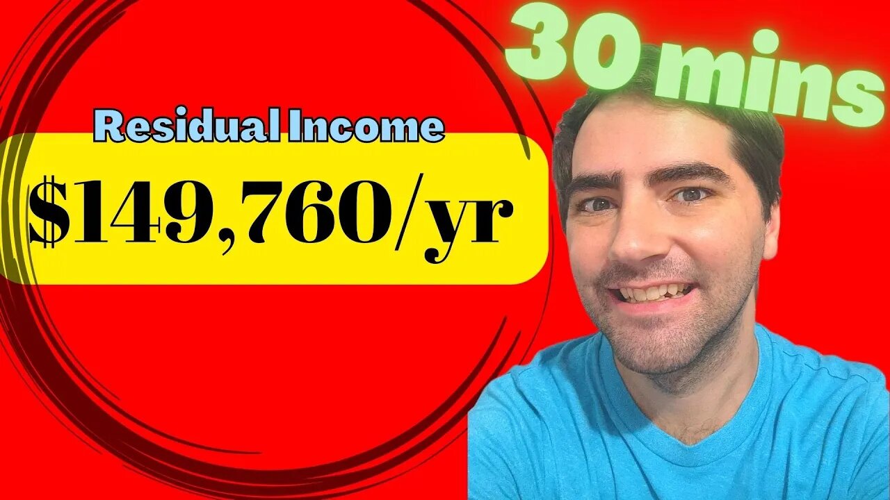 How To Earn $149,760 A Year In Residual Income