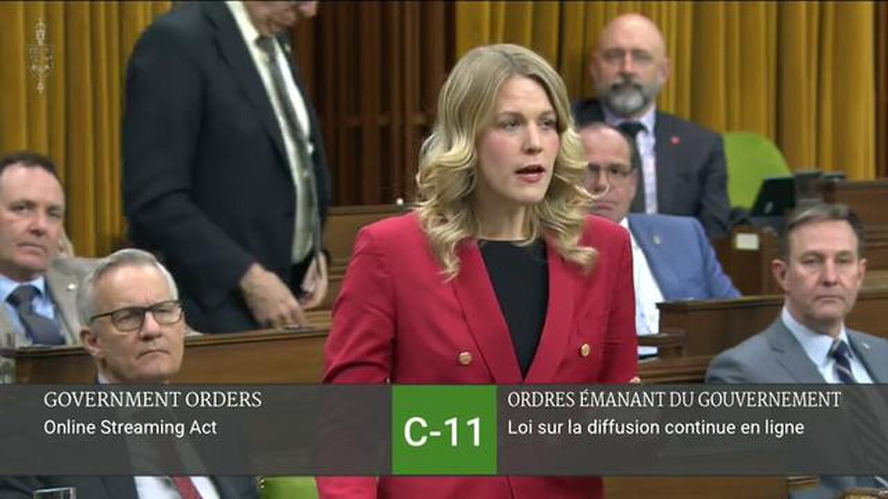 MP RACHAEL THOMAS' SPEECH URGING THE GOVERNMENT TO KILL BILL C-11 (CENSORSHIP BILL IN CANADA)