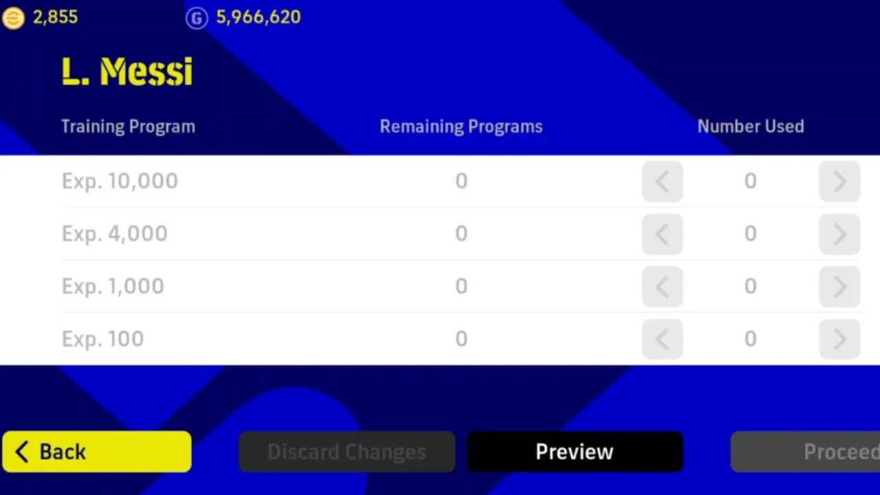 How to Get Free Exp Training Programs in eFootball 2022