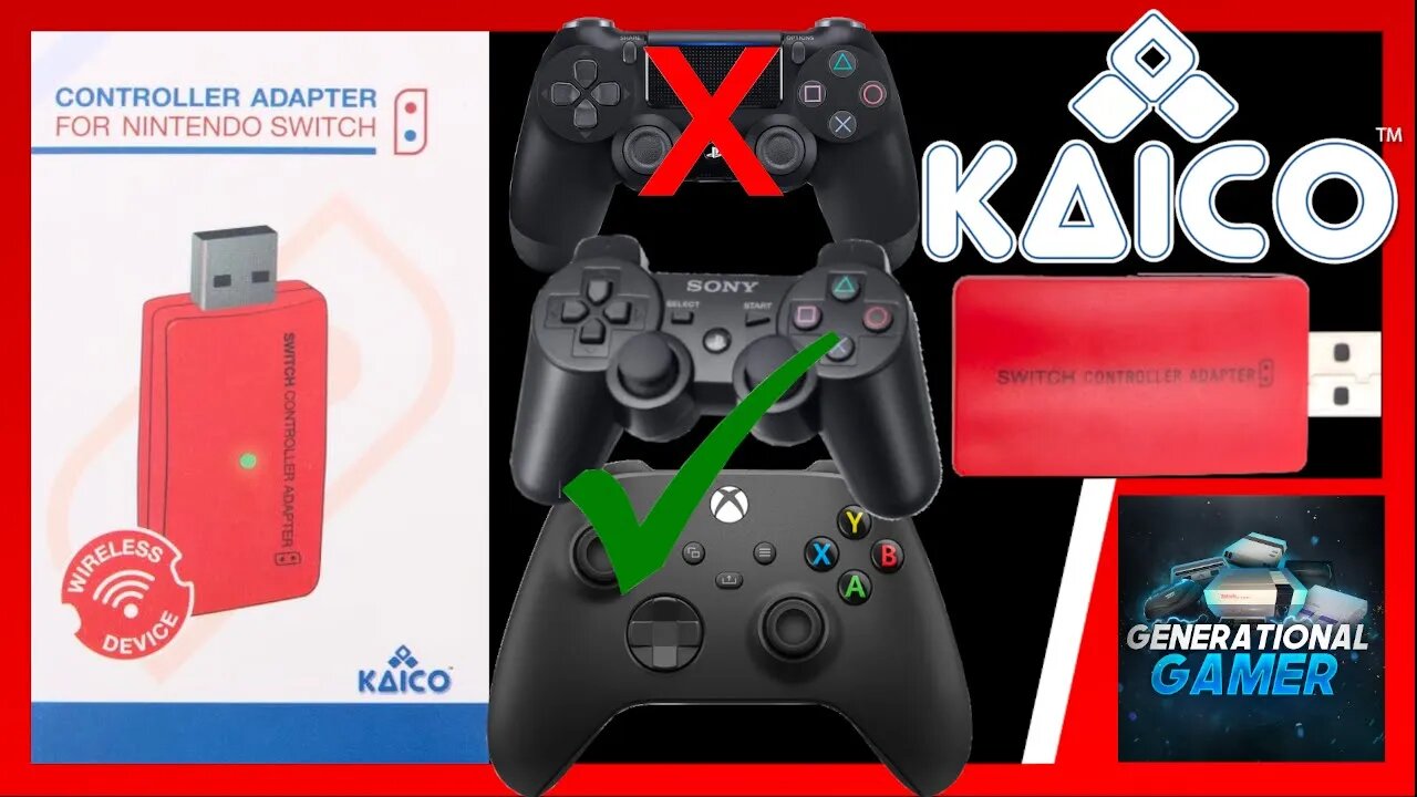 Kaico Labs - Nintendo Switch Bluetooth Controller Adapter Review