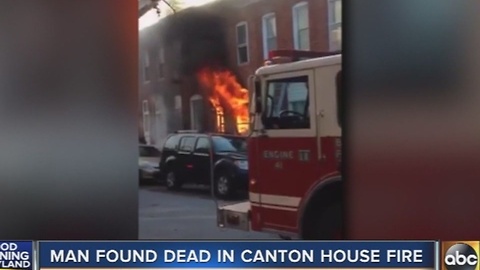 Man found dead in Canton house fire