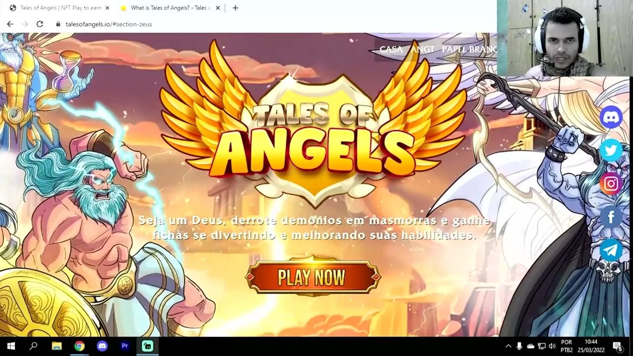 NOVO JOGO NFT QUE PODE PAGAR MUITO! WHITELIST ROLANDO - TALES OF ANGELS #talesofangels