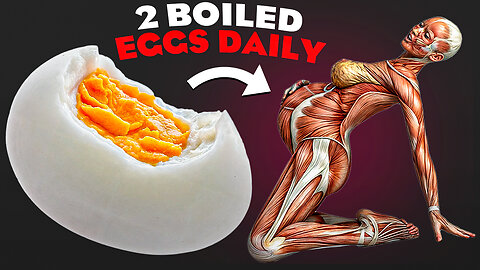 Ete 2 BOILED Eggs Daily For a Week, This Happened to Your Body