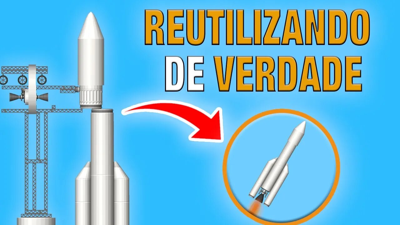 Reutilizando um Foguete de Verdade | Spaceflight Simulator