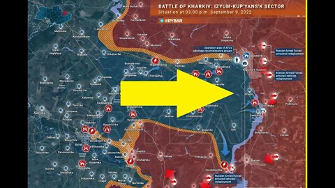 MAPS: Ukraine pushes deep into Russian-held territory near Kharkov! A Battle of the Bulge Scenario