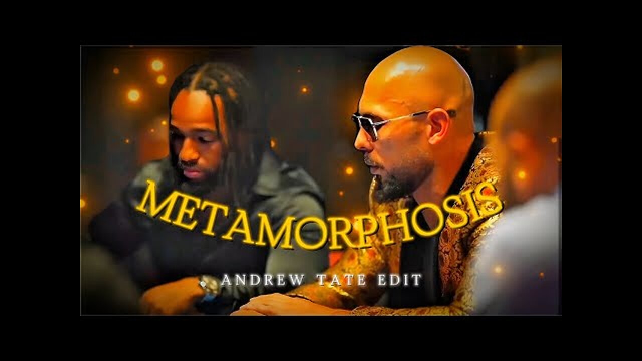 Metamorphosis x Shadow lady | Andrew Tate Edit | TATE CONFIDENTIAL