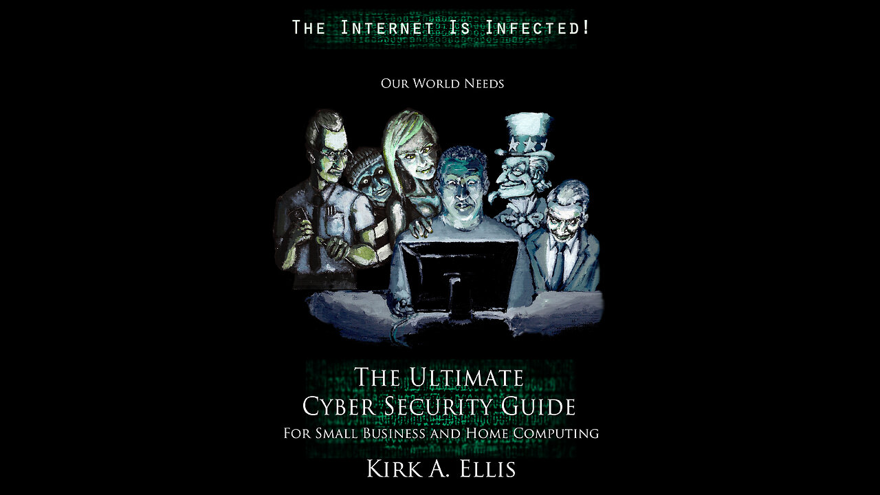 My third video on my writing of the greated Cyber Security Book.