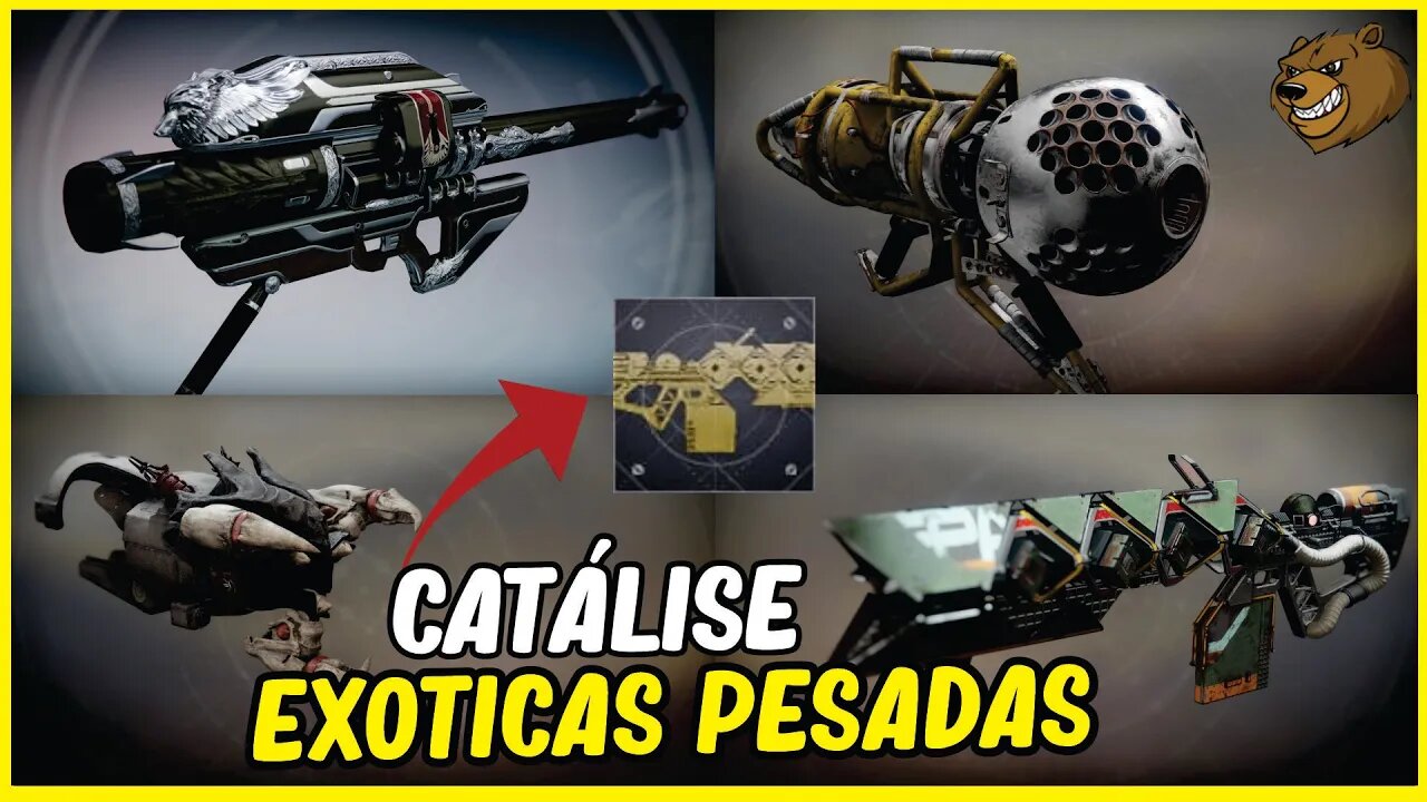 DESTINY 2 │ CATALISANDO ARMAS EXÓTICAS PESADAS FÁCIL!