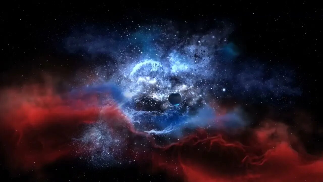 Nebula Blue Galaxy Galaxy Free Stock Footage 4K Motion Background Videos NoCopyrightVideos