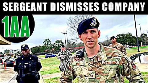 Due Diligence: SERGEANT WANTS ID & INFO, DISMISSES COMPANY AT MAXWELL AIR FORCE BASE IN ALABAMA