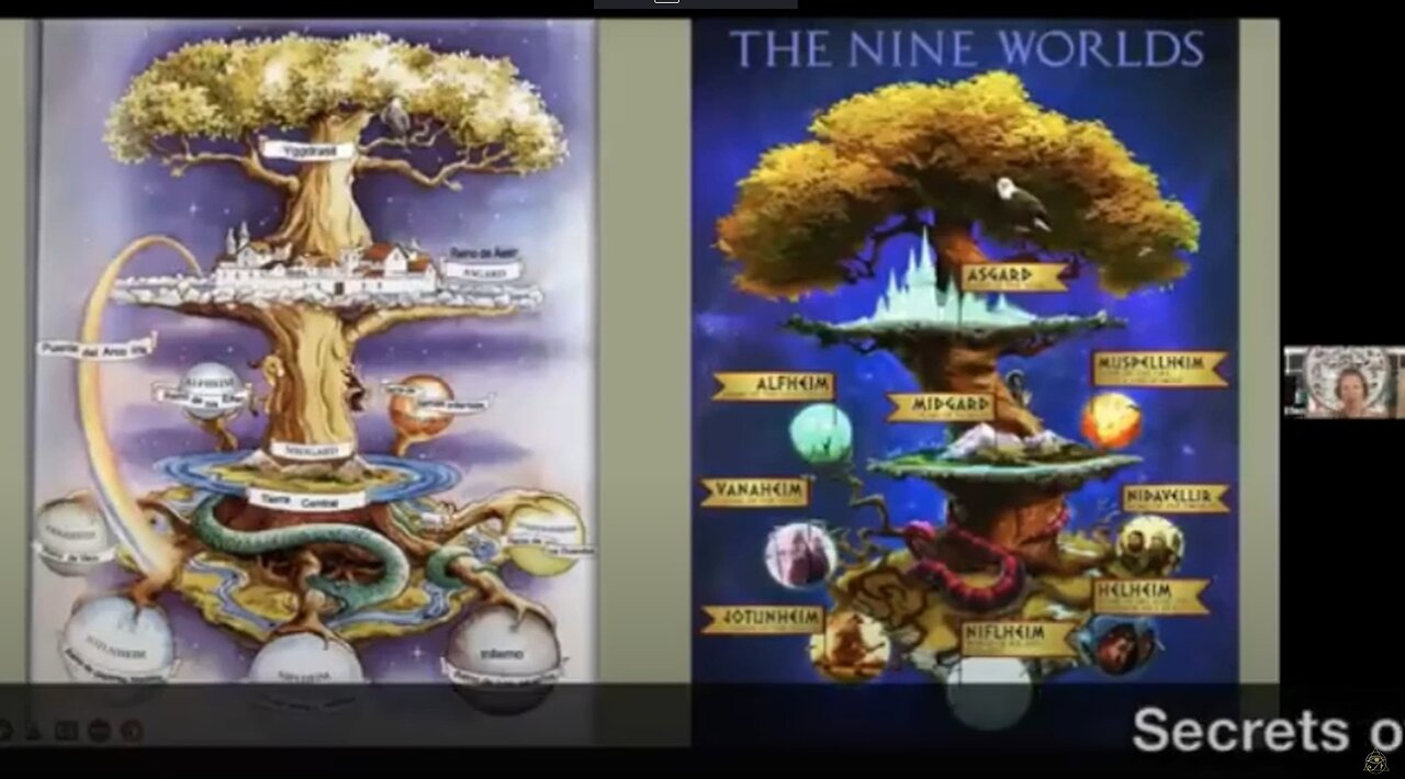 Yggdrasil & Kabbalistic Tree of Life 🧬 Gnostic