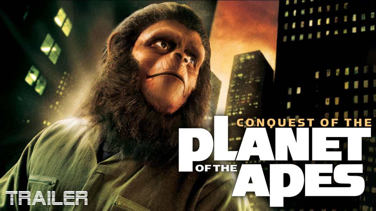 CONQUEST OF THE PLANET OF THE APES - OFFICIAL TRAILER - 1972