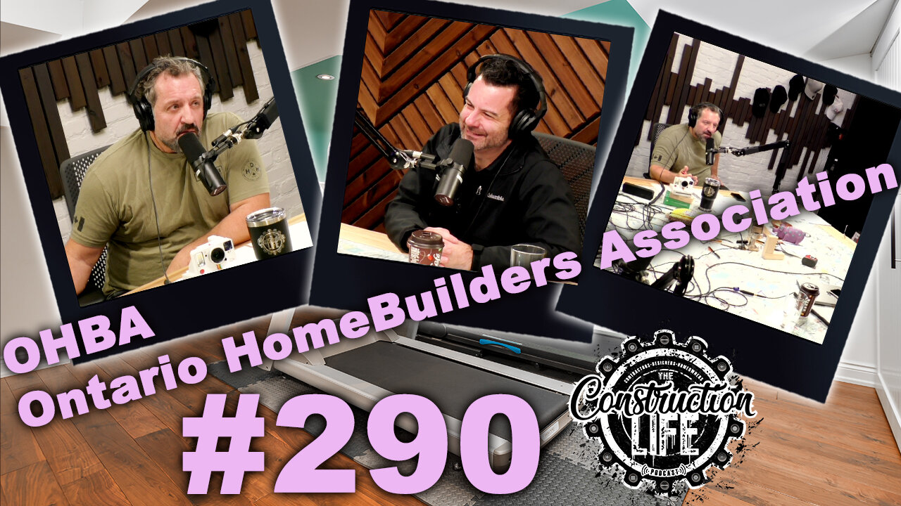 #290 Luca Bucci, CEO of the Ontario Home Builders Association, talks Bill 23 & building more