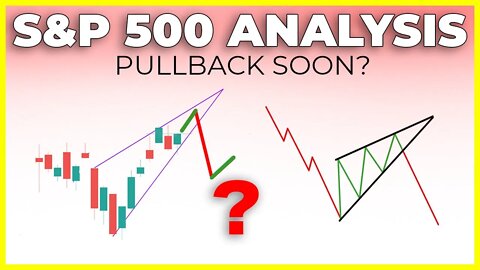 SP500 Rising Wedge Forming (Where Will Stock Market Pullback To?) | S&P 500 Technical Analysis