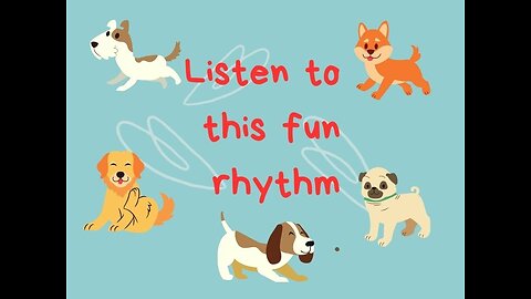 Listen to this fun rhythm