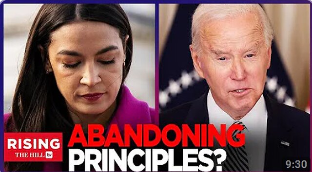 Watch AOC SHAME Disaffected Democrats into SUCKING IT UP & Voting For Joe Biden_ Rising