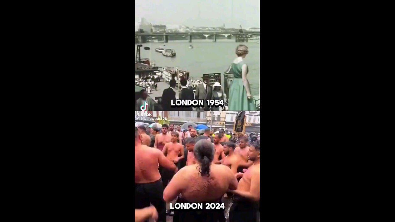 London then and now. Coming soon to NY, LA, Chicago and more...