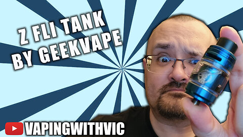 The Z Fli Tank by Geek Vape - Geek Vape go flappy top on their latest tank