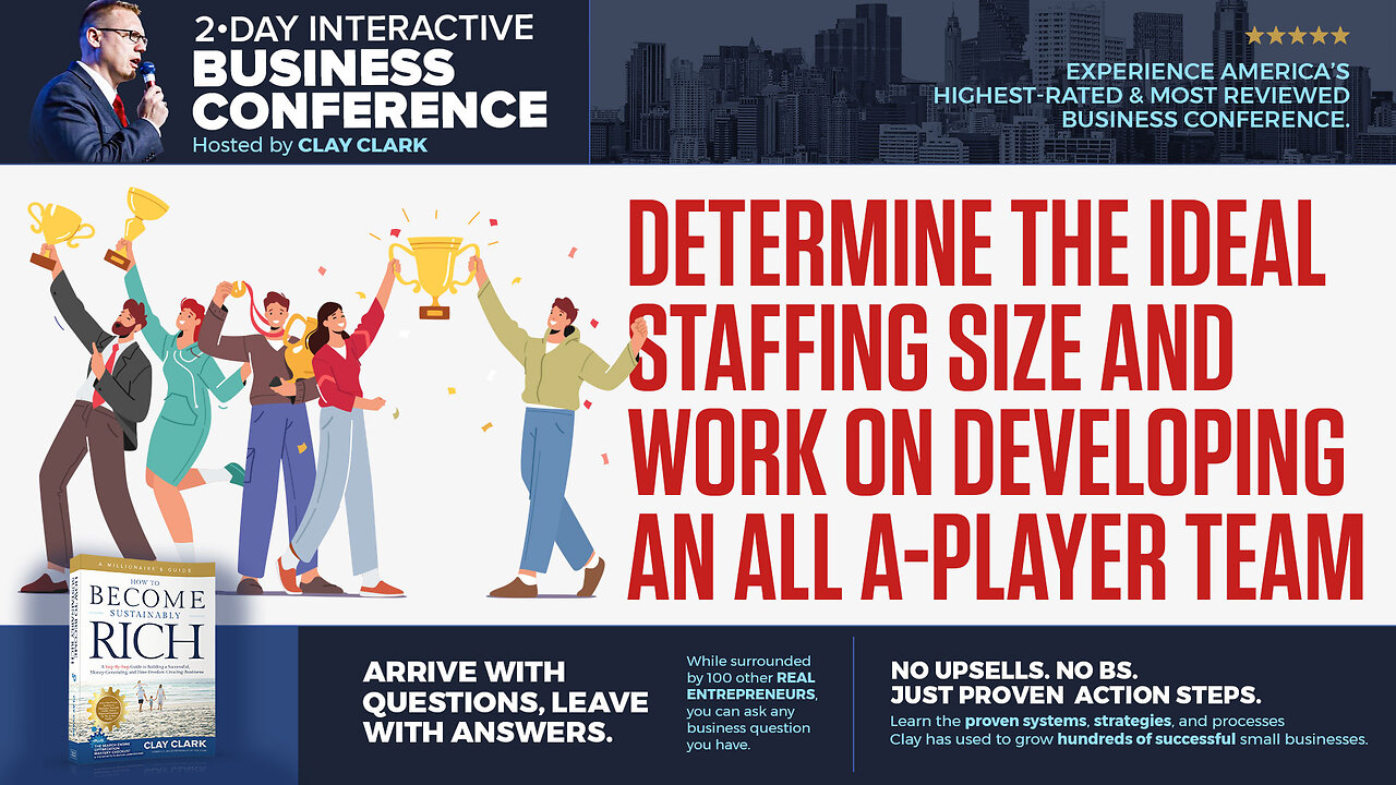 Business Podcasts | Determine The Ideal Staffing Size And Work On Developing An All A-Player Team