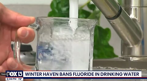 Winter Haven to stop adding higher fluoride levels to water supply, as reported by Fox 13.