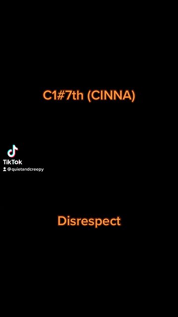C1#7th (CINNA) - Disrespect