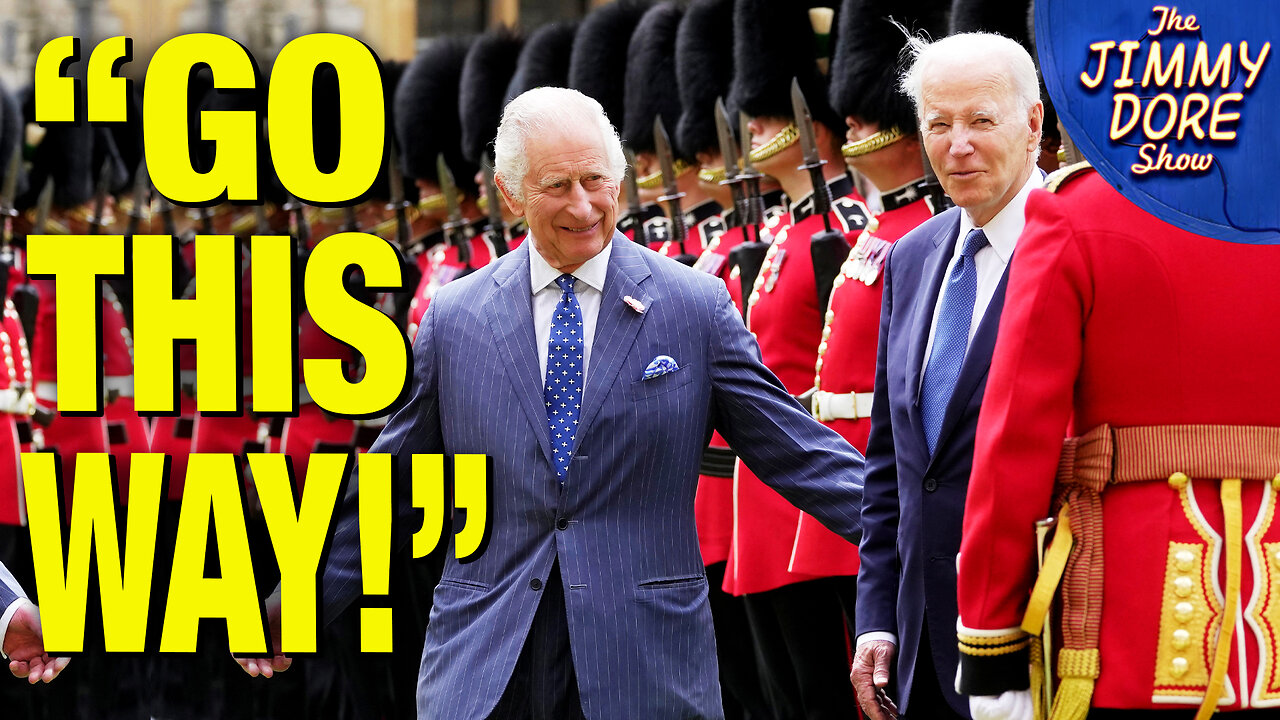 Biden Gets Lost & King Charles Has To Fetch Him