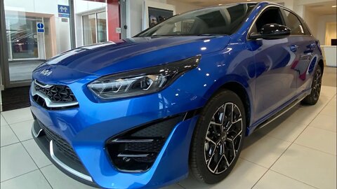 New 2023 KIA CEED BLUE FLAME visual review