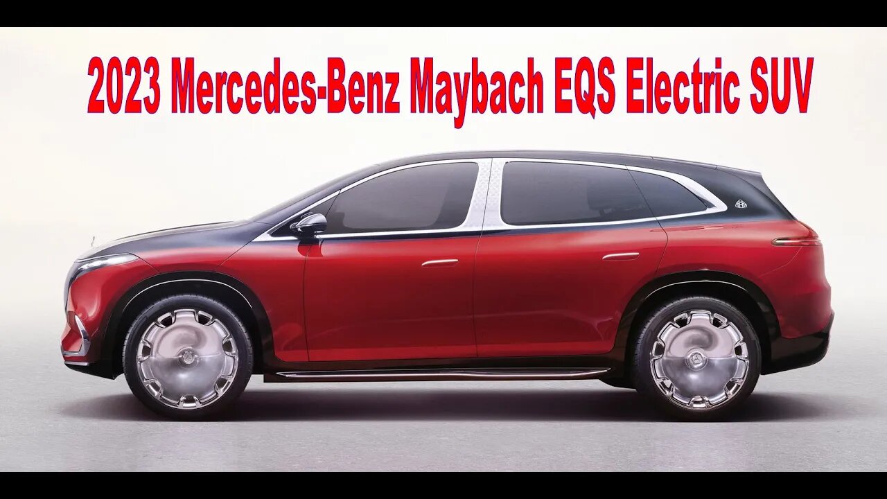 2023 Mercedes-Benz Maybach EQS Electric SUV