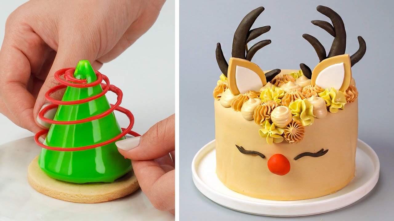 🎄Best Christmas Cake and Dessert Collection 🎄⛄🦌 Most Amazing Christmas Cake Decoration Ideas