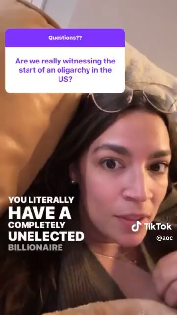 🚨 AOC Rants About Elon Musk on TikTok