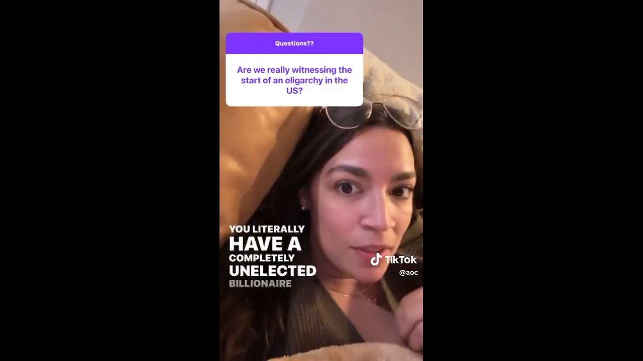 🚨 AOC Rants About Elon Musk on TikTok