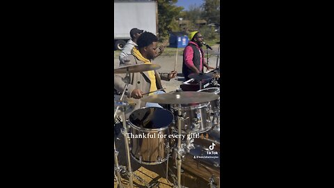 Kendall Douglas killing on drums 🔥🥁🎵🎶
