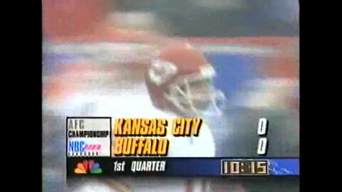 1994-01-23 AFC Championship Game Kansas City Chiefs vs Buffalo Bills