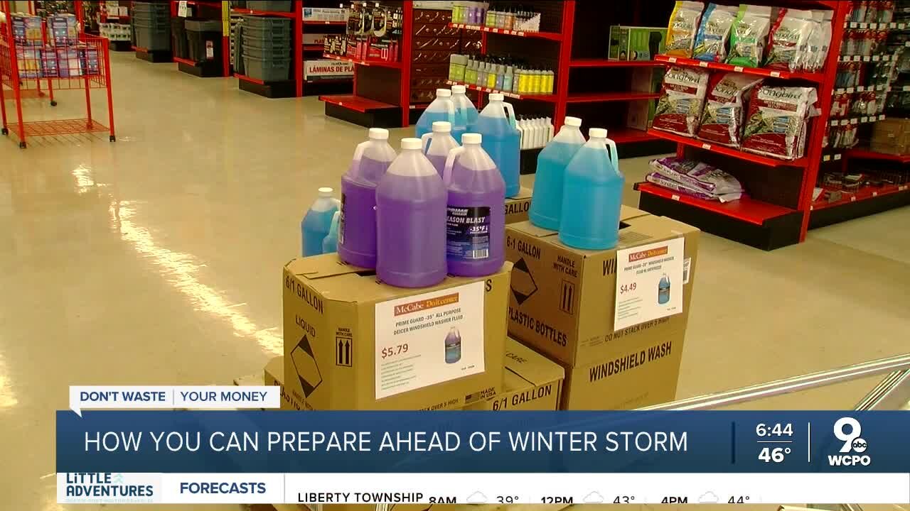 How you can prepare ahead of the winter storm